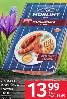 Selgros Kiełbasa morlińska z szynki oferta