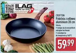 ALDI CROFTON Patelnia z odlewu aluminium 28 cm oferta