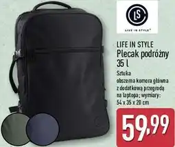 ALDI LIFE IN STYLE Plecak podróżny oferta