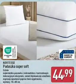 ALDI NOVITESSE Poduszka super soft oferta