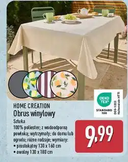 ALDI HOME CREATION Obrus winylowy oferta