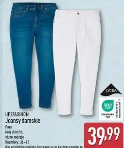 ALDI UP2FASHION Jeansy damskie oferta