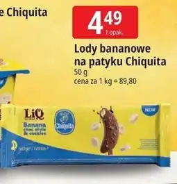 E.Leclerc Lody bananowe na patyku Chiquita oferta
