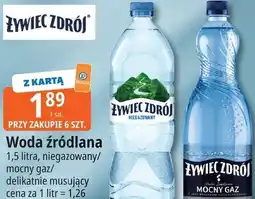 E.Leclerc Woda źródlana oferta