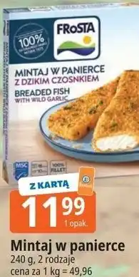 E.Leclerc Mintaj w panierce Frosta oferta