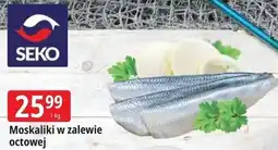 E.Leclerc Moskaliki w zalewie octowej Seko oferta