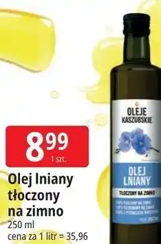 E.Leclerc Olej lniany tłoczony na zimno oferta