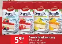 E.Leclerc Sernik błyskawiczny Delecta oferta