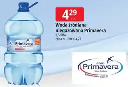 E.Leclerc Woda źródlana niegazowana Primavera 3,5 litra oferta