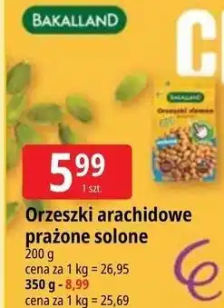 E.Leclerc Orzeszki arachidowe prażone solone oferta