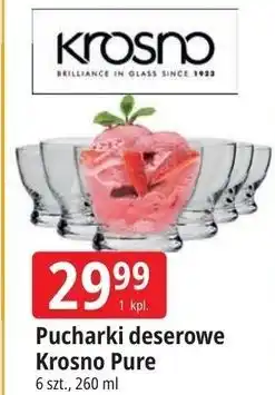 E.Leclerc Pucharki deserowe Krosno Pure, 6 szt oferta