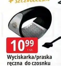 E.Leclerc Wyciskarka/praska ręczna do czosnku + szczoteczka oferta