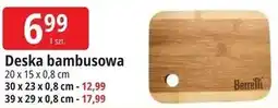 E.Leclerc Deska bambusowa, 20 x 15 x 0,8 cm Berretti oferta