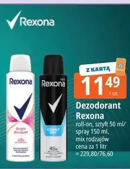 E.Leclerc Dezodorant Rexona roll-on, sztyft spray oferta