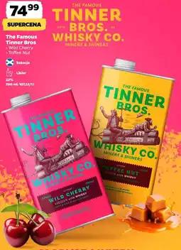 Netto The Famous Tinner Bros Wild Cherry, Toffee Nut oferta