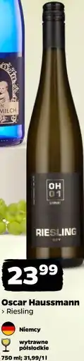 Netto Oscar Haussmann Riesling oferta