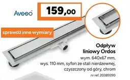 Bricoman Odpływ Aveeo oferta