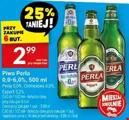 Twój Market Piwo Perla 0,0-6,0% Perla Chmielowa Export oferta