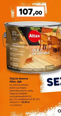 Bricoman Olej do drewna Altax oferta