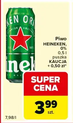 Carrefour Express Piwo Heineken oferta