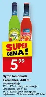 Twój Market Syrop lemoniada Excellence oferta