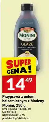 Twój Market Przyprawa z octem balsamicznym z Modeny Monini Glaze oferta