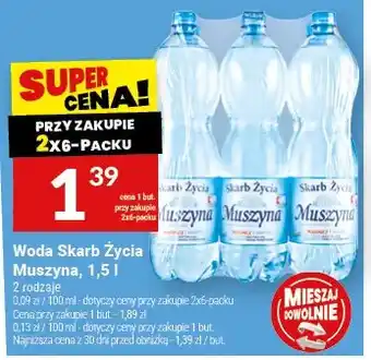Twój Market Woda Skarb Życia Muszyna oferta