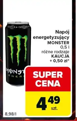 Carrefour Express Napój energetyczny Monster oferta