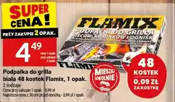 Twój Market Podpałka do grilla biała 48 kostek Flamix oferta