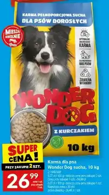 Twój Market Karma dla psa Wonder Dog sucha z kurczakiem oferta