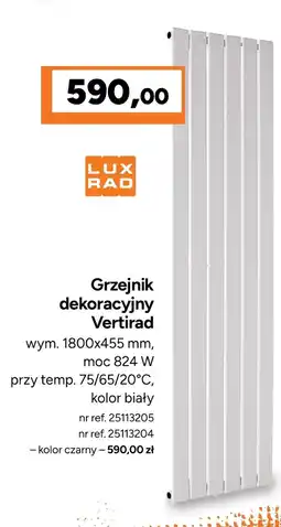 Bricoman Grzejnik Lux Rad oferta