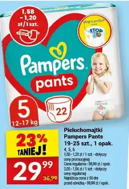Twój Market Pieluchomajtki Pampers Pants rozmiar 5 oferta