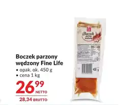 Makro Boczek wędzony Fine life oferta