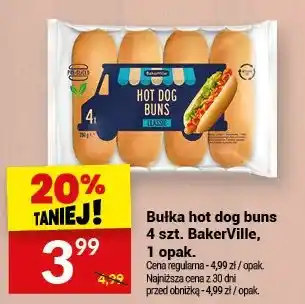 Twój Market Bułka hot dog buns BakerVille oferta