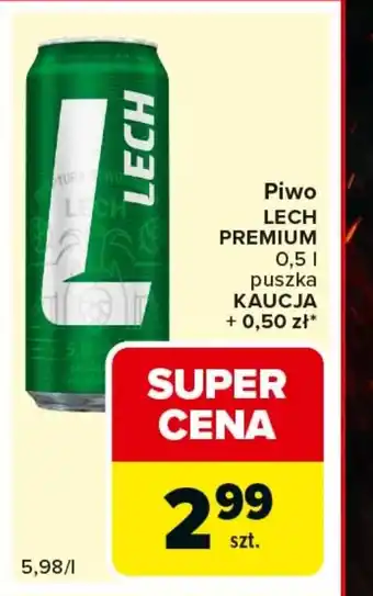 Carrefour Express Piwo Lech oferta