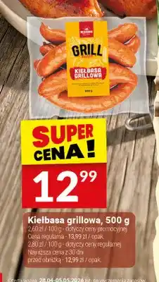 Twój Market Kiełbasa grillowa Wędzarnia Grill sezon oferta