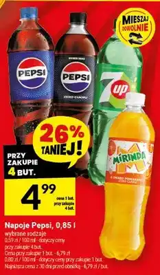 Twój Market Napoje Pepsi wybrane rodzaje oferta