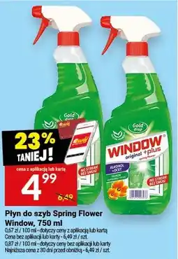 Twój Market Płyn do szyb Window Spring Flower Gold Drop oferta