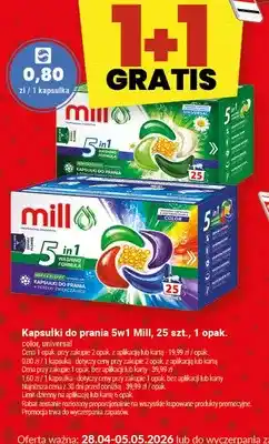 Twój Market Kapsułki do prania 5w1 Mill universal oferta