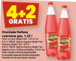 Twój Market Oranżada Hellena czerwona gaz oferta