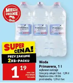 Twój Market Woda Primavera niegazowana oferta