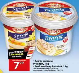 Twój Market Serek waniliowy Président oferta
