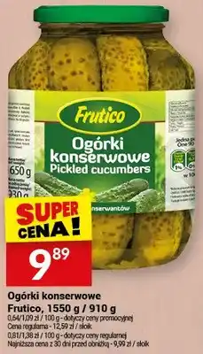 Twój Market Ogórki konserwowe Frutico oferta
