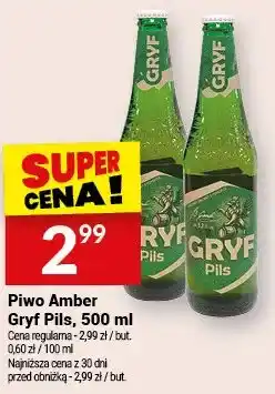Twój Market Piwo Amber Gryf Pils oferta