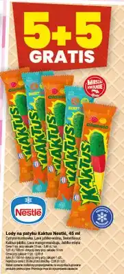 Twój Market Lody na patyku Kaktus Nestlé cytryna-truskawka oferta