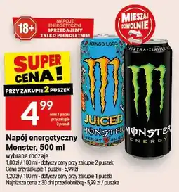 Twój Market Napój energetyczny Monster Juiced oferta