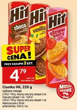 Twój Market Ciastka Hit strawberry oferta
