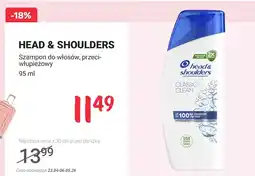 Rossmann Szampon do włosów przeciwłupieżowy Head & Shoulders Classic Clean oferta