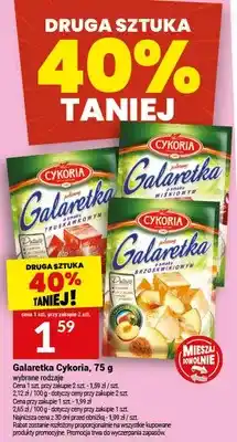 Twój Market Galaretka Cykoria o smaku truskawkowym oferta