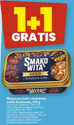 Twój Market Margaryna Gold z dodatkiem masła Smakowita oferta